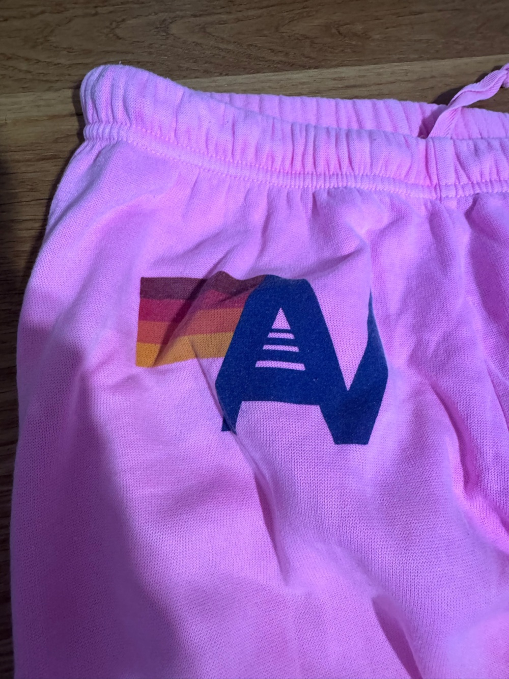 Aviator Nation Pink Logo Sweats Size Medium